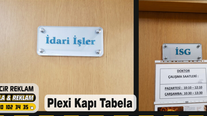 Gebze Kurumsal Uyarı İkaz Levhaları